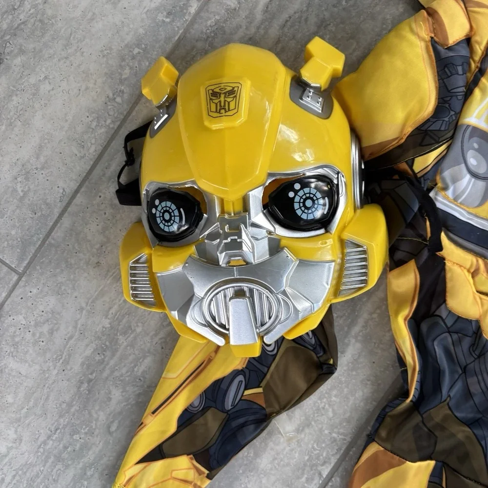 Transformers Rise of the Beasts Kid's Bumblebee‎ Costume Size Medium 8